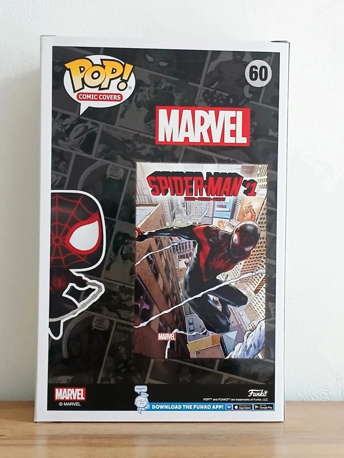 Figura Funko Pop! Cubiertas de cómic Marvel Spider-Man 60 – photo 3